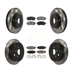 Transit Auto KDS-100247 Disc Brake Kit for 2008-2010 Subaru Impreza - Front and Rear