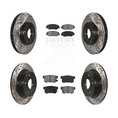 Transit Auto KDS-100252 Disc Brake Kit for 2005 Honda Accord - Front and Rear