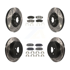 Transit Auto KDS-100255 Disc Brake Kit for 2011-2017 INFINITI QX70, Nissan Murano - Front and Rear