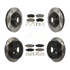 Transit Auto KDS-100265 Disc Brake Kit for 2011-2014 Subaru Impreza, Subaru Legacy and More - Front and Rear