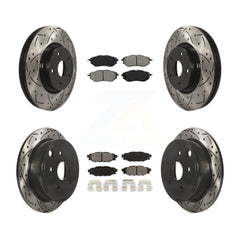 Transit Auto KDS-100268 Disc Brake Kit for 2015-2019 Subaru WRX - Front and Rear