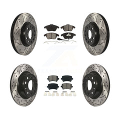 Transit Auto KDS-100270 Disc Brake Kit for 2008-2017 Volkswagen CC, Volkswagen GTI and More - Front and Rear