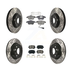 Transit Auto KDS-100274 Disc Brake Kit for 2009-2018 Volkswagen Tiguan Limited, Audi Q3 and More - Front and Rear