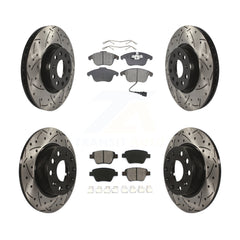 Transit Auto KDS-100275 Disc Brake Kit for 2012-2014 Volkswagen Passat - Front and Rear