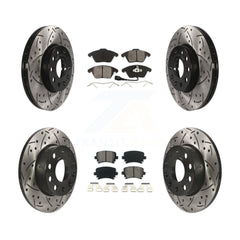 Transit Auto KDS-100276 Disc Brake Kit for 2006-2009 Volkswagen Rabbit - Front and Rear