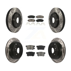Transit Auto KDS-100290 Disc Brake Kit for 2007-2012 Acura RDX - Front and Rear