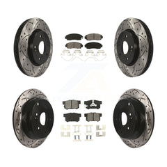 Transit Auto KDS-100291 Disc Brake Kit for 2012-2016 Honda CR-V - Front and Rear