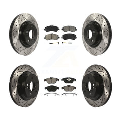Transit Auto KDS-100292 Disc Brake Kit for 2010-2015 Mercedes-Benz GLK250, Mercedes-Benz GLK350 - Front and Rear
