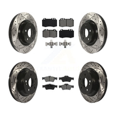 Transit Auto KDS-100293 Disc Brake Kit for 2006-2011 Mercedes-Benz CLS550, Mercedes-Benz E550, Mercedes-Benz CLS500 - Front and Rear