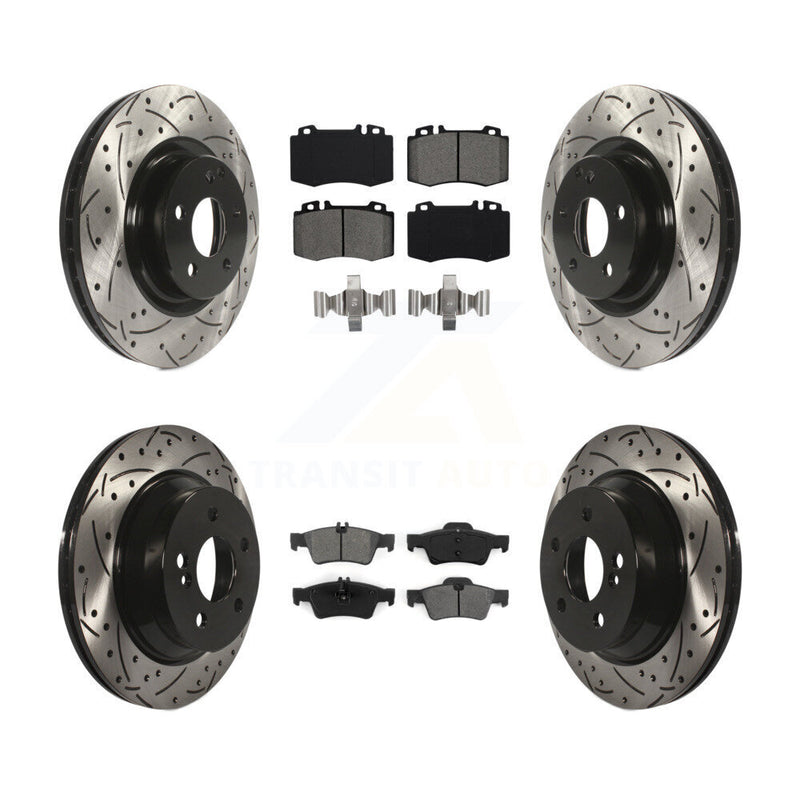 Transit Auto KDS-100293 Disc Brake Kit for 2006-2011 Mercedes-Benz CLS550, Mercedes-Benz E550, Mercedes-Benz CLS500 - Front and Rear