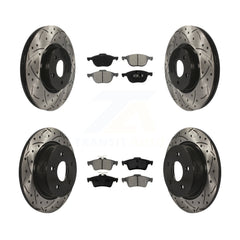 Transit Auto KDS-100294 Disc Brake Kit for 2014 Ford Transit Connect - Front and Rear