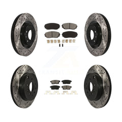 Transit Auto KDS-100298 Disc Brake Kit for 2007-2015 Mazda CX-9 - Front and Rear
