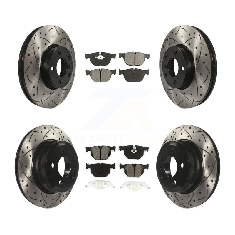 Transit Auto KDS-100300 Disc Brake Kit for 2007-2019 BMW X5, BMW X6 - Front and Rear