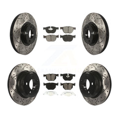 Transit Auto KDS-100301 Disc Brake Kit for 2009-2018 BMW X5, BMW X6 - Front and Rear