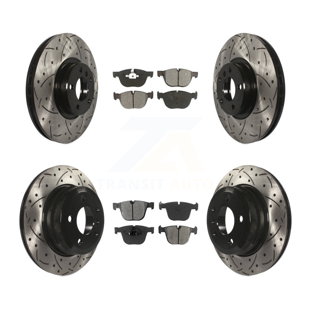 Transit Auto KDS-100302 Disc Brake Kit for 2009 BMW X6 - Front and Rear