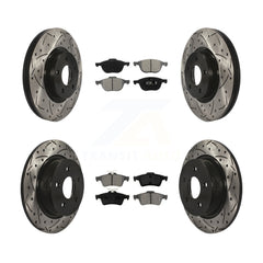 Transit Auto KDS-100303 Disc Brake Kit for 2013-2017 Ford C-Max, Ford Escape - Front and Rear