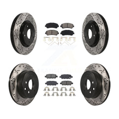 Transit Auto KDS-100311 Disc Brake Kit for 2008-2015 Nissan Rogue Select, Nissan Rogue - Front and Rear