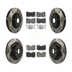 Transit Auto KDS-100317 Disc Brake Kit for 2009-2013 INFINITI G37 - Front and Rear