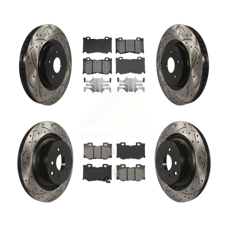 Transit Auto KDS-100317 Disc Brake Kit for 2009-2013 INFINITI G37 - Front and Rear