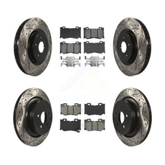 Transit Auto KDS-100318 Disc Brake Kit for 2009-2013 INFINITI FX50 - Front and Rear