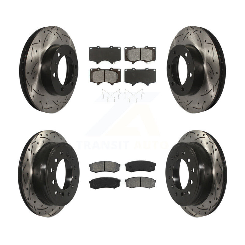 Transit Auto KDS-100321 Disc Brake Kit for 2010-2014 Toyota FJ Cruiser - Front and Rear
