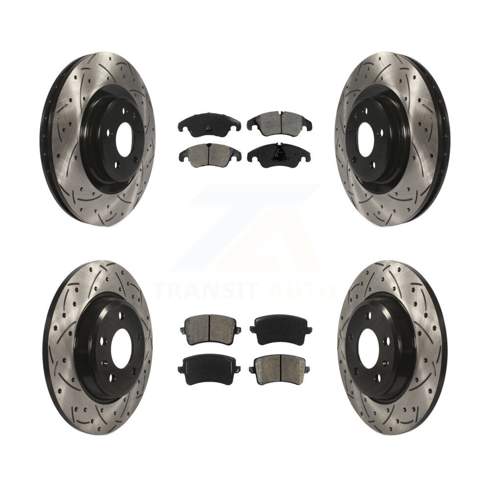 Transit Auto KDS-100322 Disc Brake Kit for 2009-2010 Audi Q5 - Front and Rear