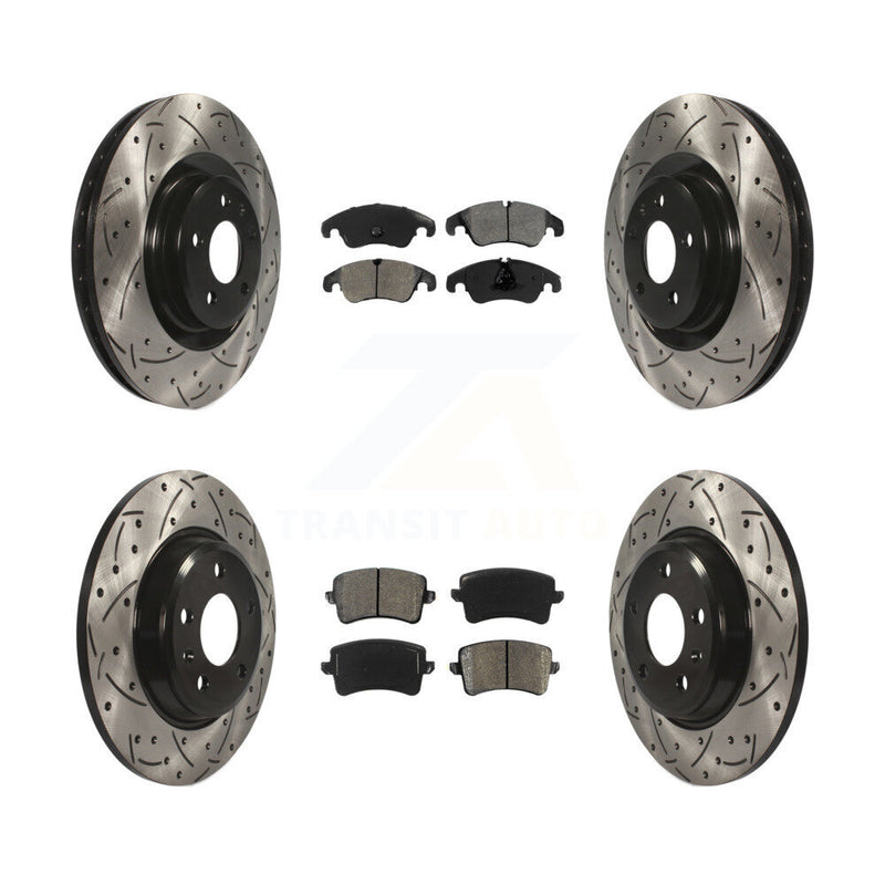 Transit Auto KDS-100322 Disc Brake Kit for 2009-2010 Audi Q5 - Front and Rear