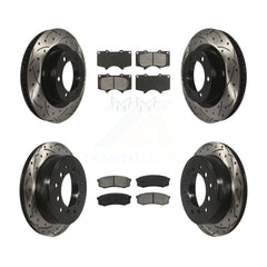 Transit Auto KDS-100328 Disc Brake Kit for 2010-2023 Lexus GX460, Toyota 4Runner - Front and Rear