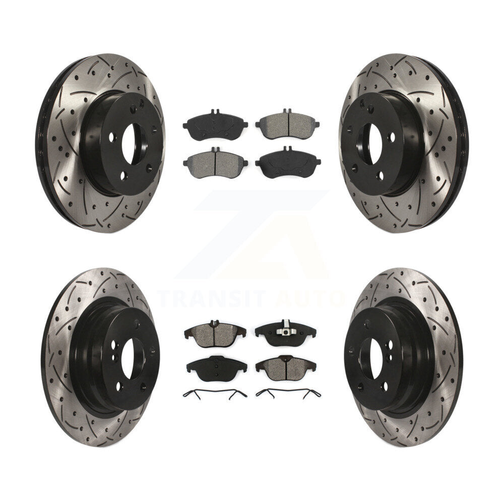 Transit Auto KDS-100329 Disc Brake Kit for 2008-2011 Mercedes-Benz C250, Mercedes-Benz C230 - Front and Rear