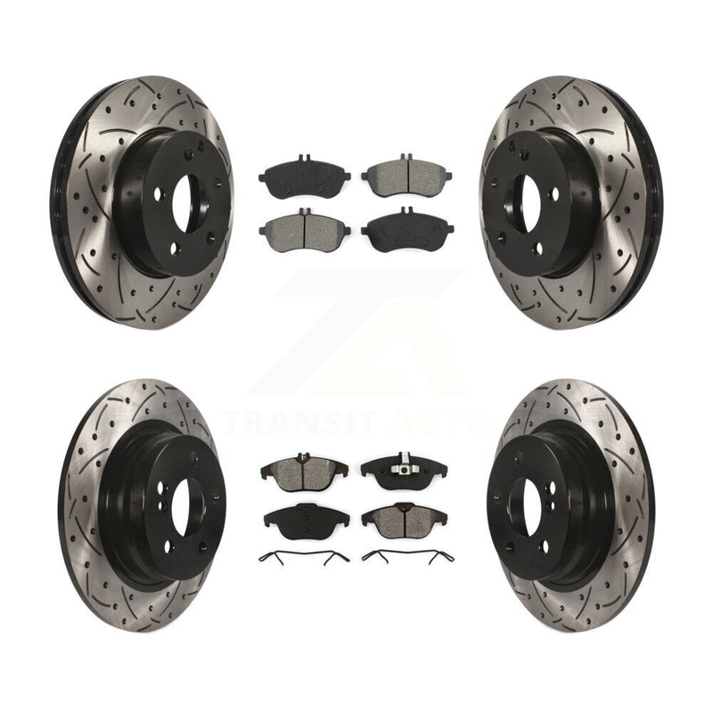 Transit Auto KDS-100329 Disc Brake Kit for 2008-2011 Mercedes-Benz C250, Mercedes-Benz C230 - Front and Rear