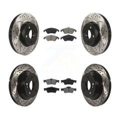 Transit Auto KDS-100333 Disc Brake Kit for 2011-2016 Mercedes-Benz E350, Mercedes-Benz E400 - Front and Rear