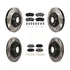 Transit Auto KDS-100347 Disc Brake Kit for 2014-2015 Mazda 6 - Front and Rear