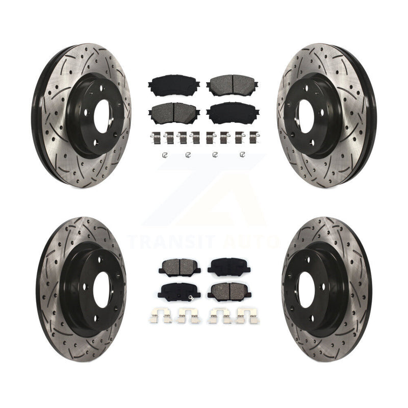 Transit Auto KDS-100347 Disc Brake Kit for 2014-2015 Mazda 6 - Front and Rear