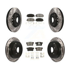 Transit Auto KDS-100348 Disc Brake Kit for 2013-2018 Acura RDX - Front and Rear