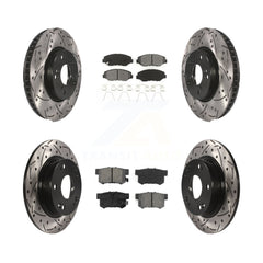 Transit Auto KDS-100351 Disc Brake Kit for 2015 Honda Civic - Front and Rear