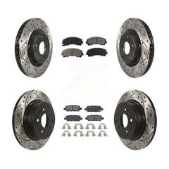 Transit Auto KDS-100357 Disc Brake Kit for 2016-2017 INFINITI QX50 - Front and Rear