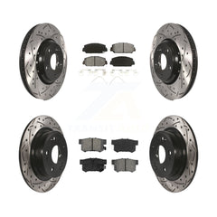 Transit Auto KDS-100374 Disc Brake Kit for 2017-2022 Acura ILX - Front and Rear