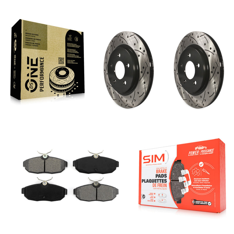 Transit Auto KDS-100395 Disc Brake Kit for 2005-2011 Ford Mustang - Rear