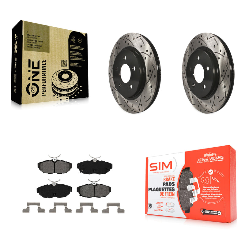Transit Auto KDS-100396 Disc Brake Kit for 2011-2014 Ford Mustang - Rear