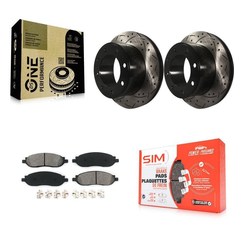 Transit Auto KDS-100401 Disc Brake Kit for 2005-2007 Ford F-250 Super Duty, Ford F-350 Super Duty - Rear