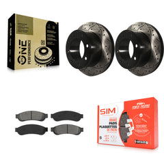 Transit Auto KDS-100402 Disc Brake Kit for 2008-2012 Ford F-350 Super Duty, Ford F-250 Super Duty - Rear