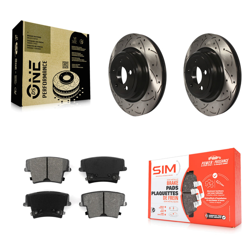 Transit Auto KDS-100420 Disc Brake Kit for 2006-2016 Dodge Charger, Dodge Magnum - Rear