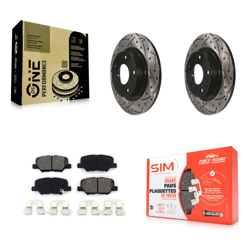 Transit Auto KDS-100487 Disc Brake Kit for 2014-2015 Mazda 6 - Rear