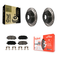 Transit Auto KDS-100505 Disc Brake Kit for 2016-2022 Honda HR-V - Rear