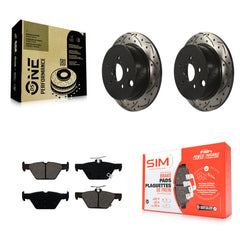 Transit Auto KDS-100510 Disc Brake Kit for 2019-2020 Subaru Crosstrek - Rear