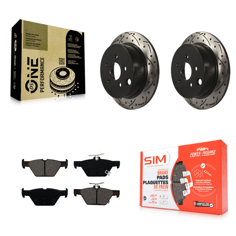 Transit Auto KDS-100510 Disc Brake Kit for 2019-2020 Subaru Crosstrek - Rear