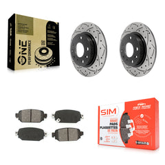 Transit Auto KDS-100513 Disc Brake Kit for 2017-2022 Mazda CX-3, Mazda 3, Mazda 3 Sport - Rear