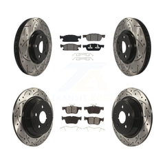 Transit Auto KDS-100517 Disc Brake Kit for 2015-2019 Ford Edge - Front and Rear