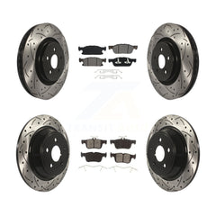 Transit Auto KDS-100519 Disc Brake Kit for 2015-2023 Ford Edge, Lincoln Nautilus, Lincoln MKX - Front and Rear