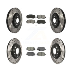 Transit Auto KDS-100522 Disc Brake Kit for 2015-2017 Chrysler 200 - Front and Rear